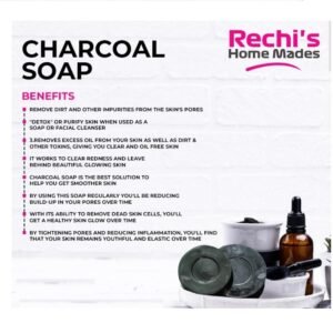 Rechi's Home Mades -Charcoal Soap