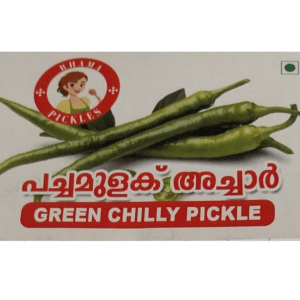 Bhama Pickles - Green Chilly Pickle
