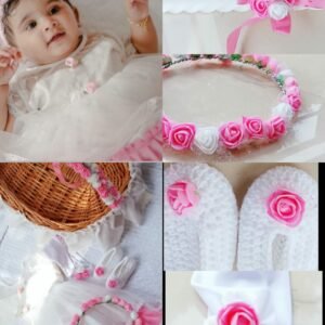 Purple Designs  Baptism Hamper