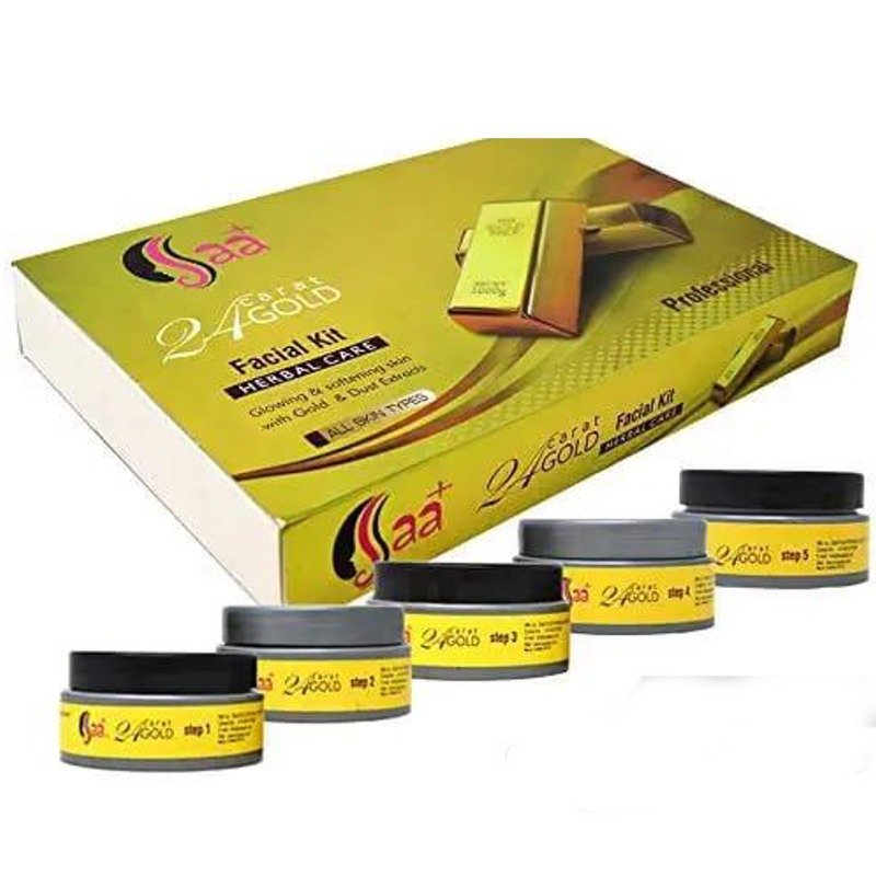 Lure -SSAA+ 24 Caret Gold Facial Kit