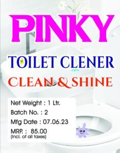 Pinky-Toilet Cleaner