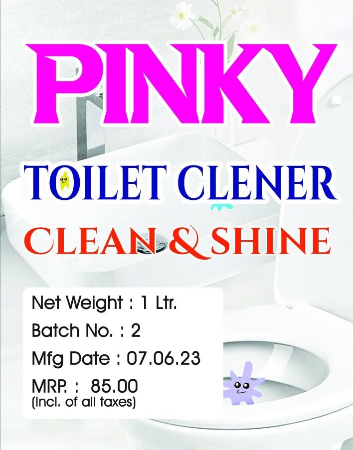 Pinky-Toilet Cleaner