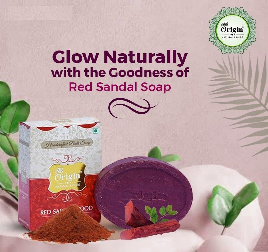 Origin-Red Sandal-Bathing Soap