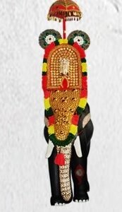 Traditional Art & Crafts - Elephants With its Chamayam