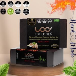 EST O' SEN - Mysore Chandan Charcoal Bathing Bar