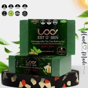 EST O' SEN - Ashwagandha Tea Tree Bathing Bar