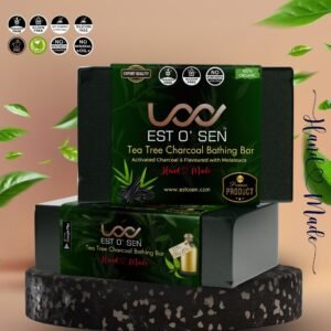 EST O' SEN - Tea Tree Charcoal Bathing Bar