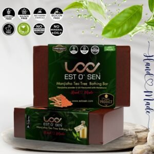 EST O' SEN - Manjistha Tea Tree Bathing Bar