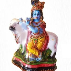 Traditional Art & Crafts - Cow with Kannan