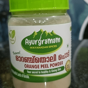 Orange Peel Powder Product from Wayanad / ഓറഞ്ച് തൊലി പൊടി