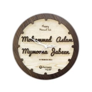 Gift hot - Round letter clock
