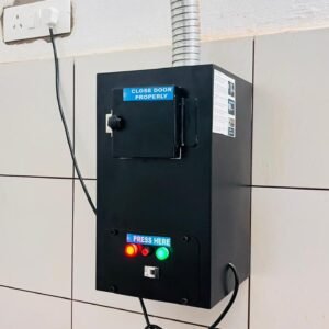 Ecco Burner Waste Management solution - sanitary napkin disposer & destroyed