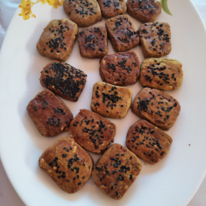 Masala millet cookies