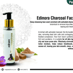 Edinora Charcoal Facewash
